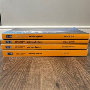 2025 SHRM Learning System Books Set